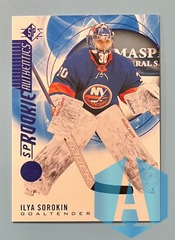 2020-21 SP Rookie Authentics Blue #116 Ilya Sorokin - New York Islanders